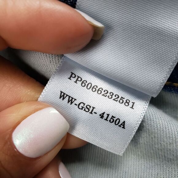 Everlane The Super Soft Straight Leg Jeans Womens 27 Blue Organic Cotton - Picture 10 of 10